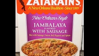 Zatarain’s New Orleans Style Jambalaya Flavored With Sausage Review