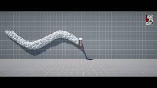 CONSTRUCTION FOAM SIMULATION with LightWave fLOW