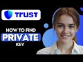 How to Find Trust Wallet Private Key