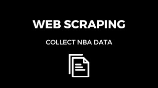 Scrape Sports Data with Python - A Quick Example