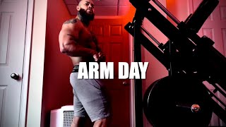 ARM DAY / Home gym chronicles: Episode 1