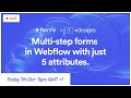 Introducing ⚡️Formly - Multistep forms on Webflow with no-code!
