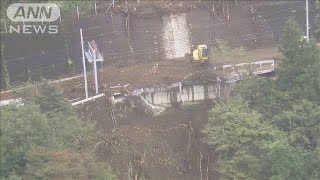 五輪の自転車コースで被害数十カ所　復旧めど立たず(19/10/17)