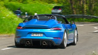 Porsche 718 Spyder RS Weissach - Acceleration SOUNDS Around The Nürburgring!