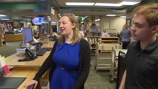 Living - Behind the scenes at the circulation desk