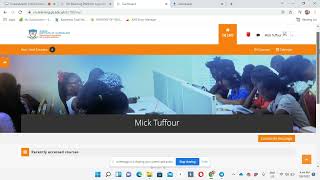 GIJ LMS INTRO TO THE HOME PAGE
