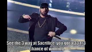 Eminem Recites The Steiner Math promo (Botchamania Ending)