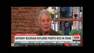 20171102 Anthony Bourdain Parts Unknown   CNN interview   Anthony Bourdain Explores Puerto Rico in c