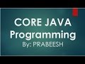 Core Java - 27 - Abstract Classes & Methods.