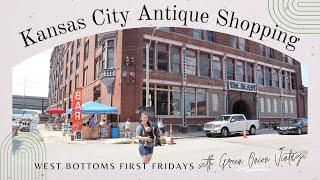 2021 Antique Shop with me in Kansas City | Good JuJu First Fridays | Vintage Farmhouse + Cottagecore