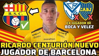 RICARDO CENTURIÓN ES NUEVO JUGADOR DE BARCELONA - JUGO EN BOCA, RACING Y VELEZ - JUGADORAZO????