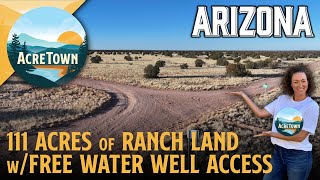 Arizona Ranch Land for Sale | 111 acres | Free Water Well Access | Perfect for Ranching \u0026 Recreation