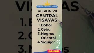 Region 7 - Central Visayas #Visayas #CentralVisayas #Cebu #Bohol #Region7