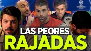 LAS 10 RUEDAS DE PRENSA MÁS CALIENTES DEL FÚTBOL ESPAÑOL