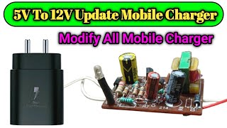 5v Charger To 12v Modification | IncreaseCharger Voltage Upto 12v |Upgrade |Charger HackCharger