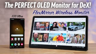 Goodbye cables! This Portable OLED Monitor is WIRELESS!