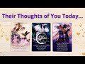 💘THEIR THOUGHTS + NEXT ACTIONS PICK A CARD 💝 LOVE TAROT READING 🌷 TWIN FLAMES 👫 SOULMATES