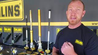 Harley-Davidson Ohlins Fork conversion & shock upgrade