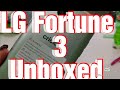 UNBOXING: The LG Fortune 3, by Cricket Wireless