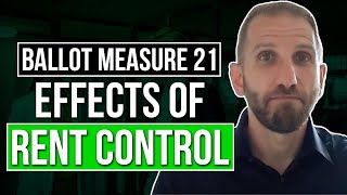 Ballot Measure 21: Effects of Rent Control | Rick B Albert
