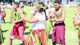 Amoa College sings the anthem of the Northern Mariana Islands