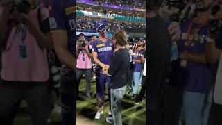 Shah Rukh Khan Hugged and Appreciated Mitchell Starc After KKR Won Final Match