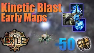 [3.25] Kinetic Blast of Clustering - Mapping With Less Than 50 Chaos Orbs! | PoE #6