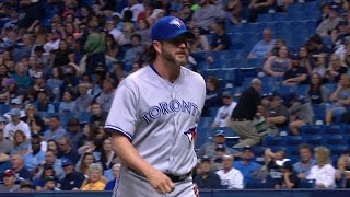 TOR@TB: Grilli fans Weeks Jr. to deny the Rays