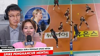 Selalu Teriaki Nama Mega! Komentator Korea Saja Sampai Bilang Spike Megatron Penghancur Mental Lawan