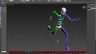 Autodesk 3ds Max Biped Basic run cycle: Game Animation 1 - Class lecture recap