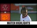 Boston College vs. Clemson ACC Men's Soccer Highlights (2023)