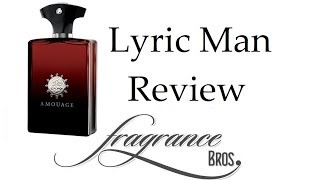 Amouage Lyric Man Review! No Men Allowed.