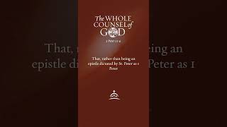 2 Peter 1:1-4 | The Whole Counsel of God