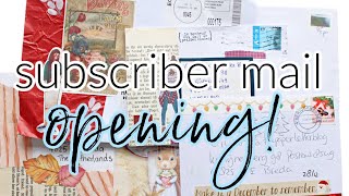 Opening my P.O. Box Mail! 💌✨ Subscriber Letters 28th of December 2021