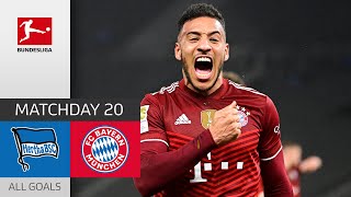 Bayern Restore Their Lead | Hertha - FC Bayern 1-4 | All Goals | Matchday 20 – Bundesliga 2021/22