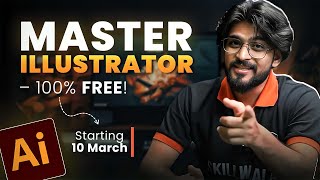 SkillWaala Launching Free Adobe Illustrator Course | Learn Graphic Design \u0026 Vector Art – Enroll Now!