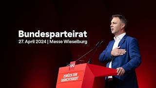 Bundesparteirat – Mit Herz und Hirn für Österreich