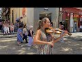 Somewhere over the rainbow - Violin Cover by Renata Garro | Street Artist