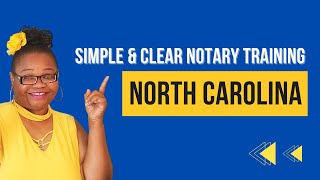 North Carolina Notary Training, General Notary Work, Loan Signing Agent