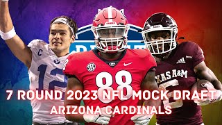 7 Round 2023 NFL Mock Draft | Arizona Cardinals