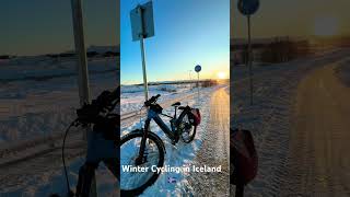 Cycling in Winter ! Iceland 🇮🇸