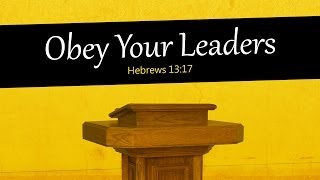 Obey Your Leaders - Tim Conway