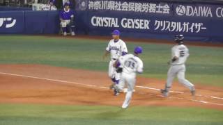 2016年7月12日 横浜DeNAー中日 山崎康晃投手 ９回表の投球 今季2勝目