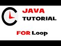 Minute Code: JAVA FOR Loop