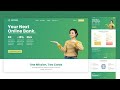 Designing a visually appealing Finance Business Landing Page with HTML, CSS & JS