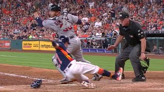 MIN@HOU: Altuve hustles home on a heads-up play