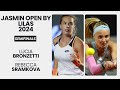 Lucia Bronzetti vs Rebecca Sramkova | SF Jasmin Open by Lilas 2024 | Match Highlights