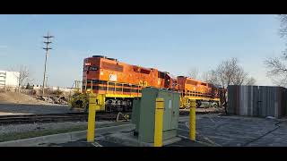 HESR 2144 \u0026 HESR 3484 Northbound Saginaw Genesee Yard Departure