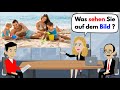 Learn German | Picture description B1 ( DTZ & Telc & ÖSD ) exam 2023 | The holiday & sport