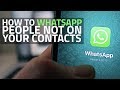How to Send WhatsApp Messages to People Not in Your Contacts